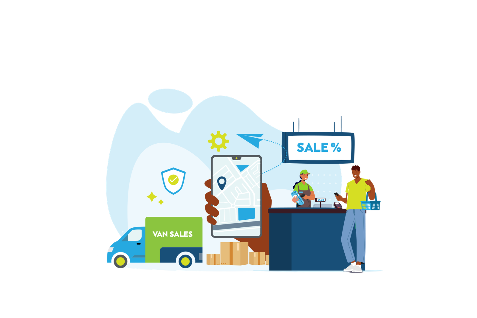 Sector 71 dashboard interface overlay